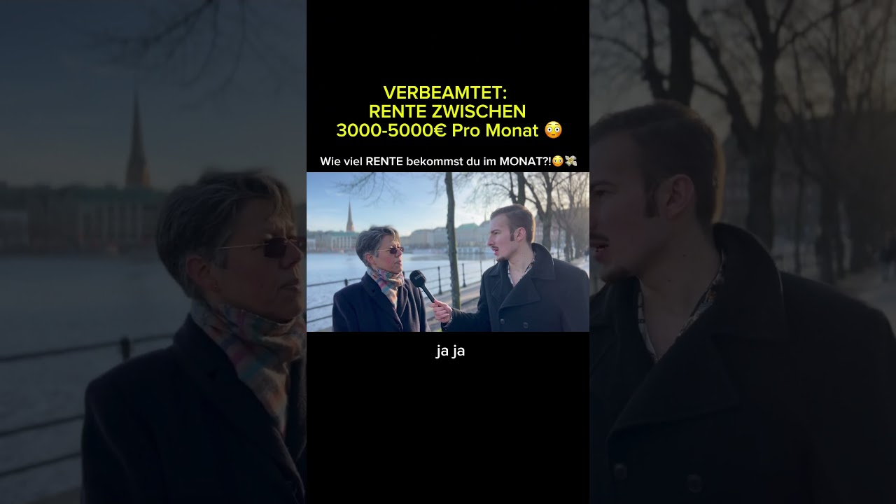 WIE VIEL RENTE BEKOMMT MAN ALS BEAMTER?!😳💸