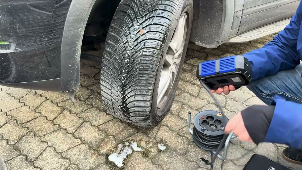 Reifen flicken - Problem mit dem  Cayenne 