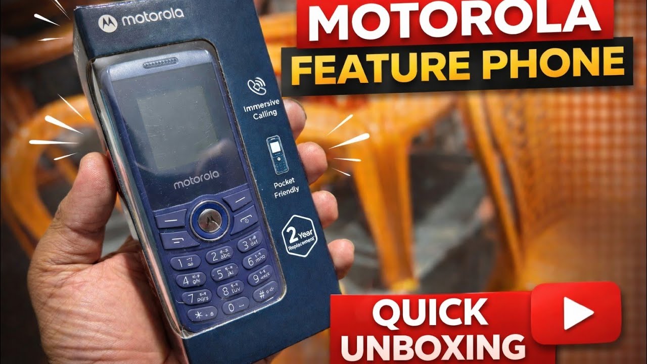 Motorola A100 keypad phone quick unboxing⚡ #motorola #keypadmobile #unboxing #viral 