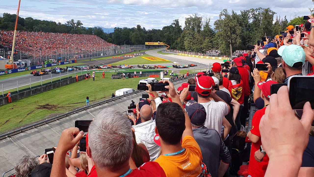 Formula 1 - Italian GP 08/09/2019 Race Start from 6B Alta Velocita