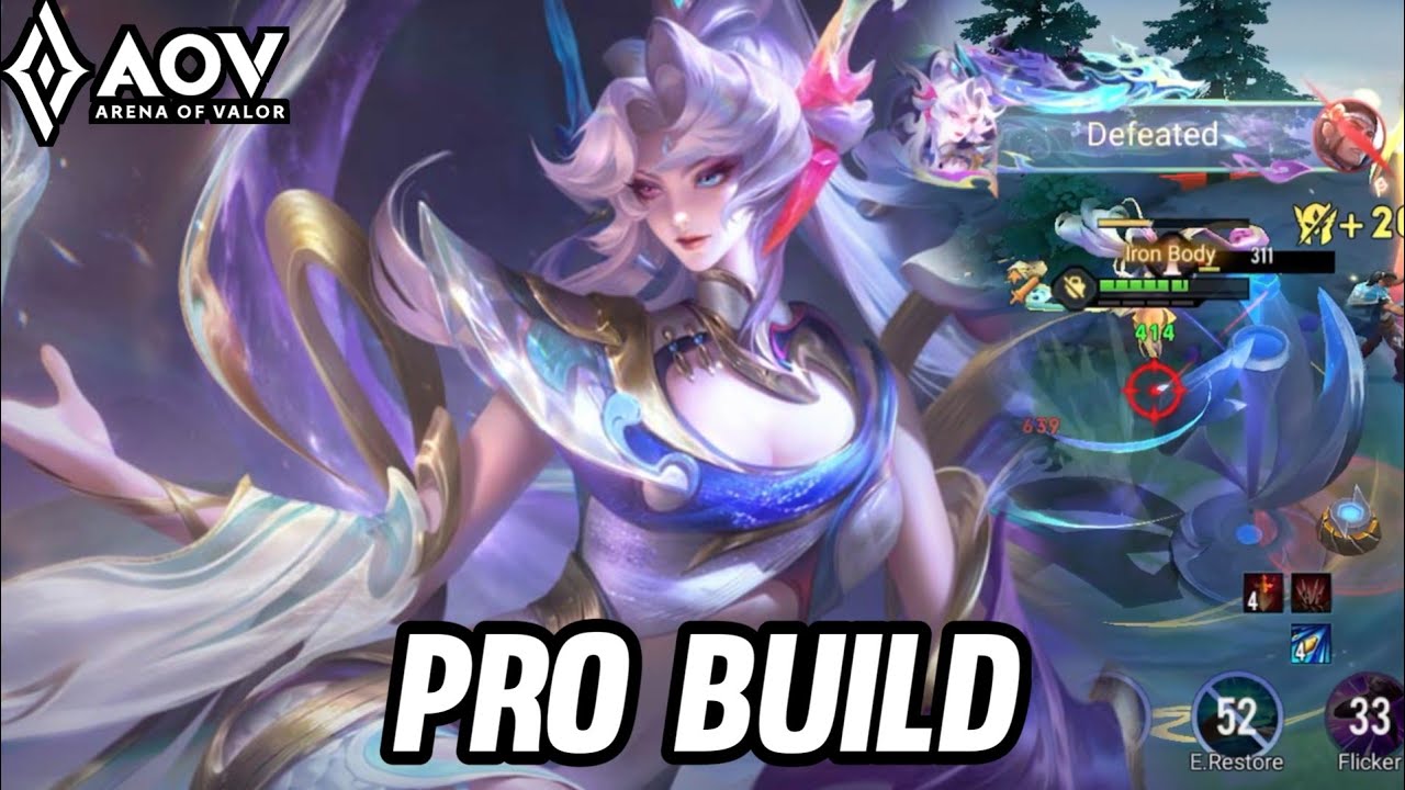 AOV : VERES GAMEPLAY | PRO BUILD - ARENA OF VALOR LI&Ecirc;NQU&Acirc;NMOBILE ROV COT 傳說對決