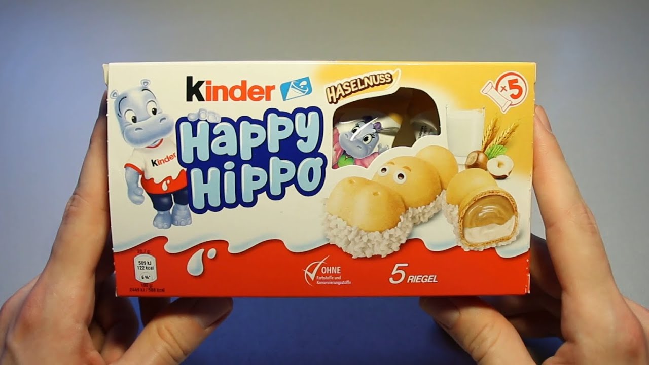 Обзор Kinder Happy Hippo