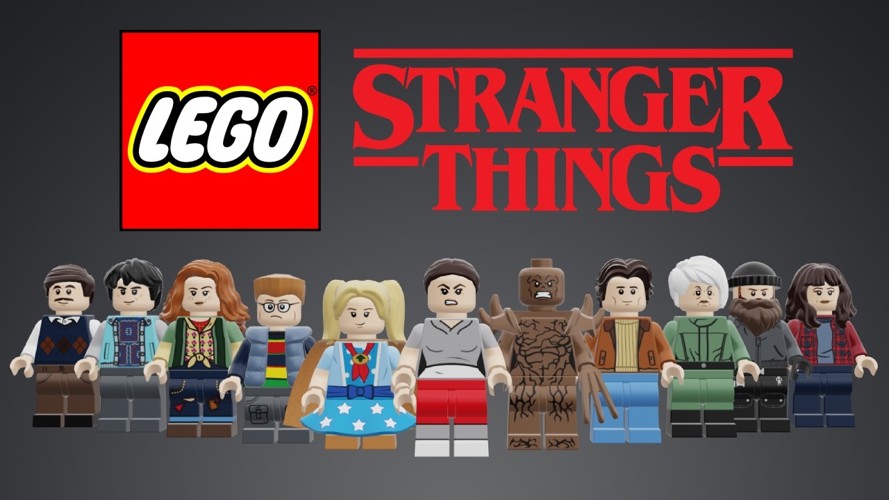 LEGO Stranger Things Minifigures - Compilation