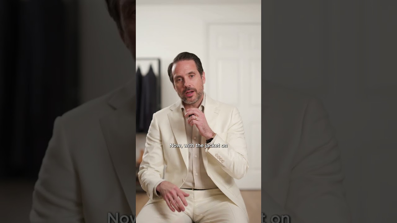 How To Style An Ivory Suit