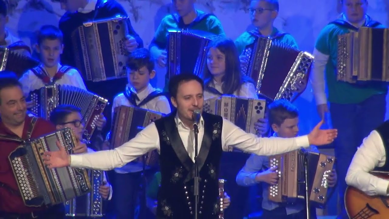 Modrijani in Toni Sotošek s harmonikarji - Ti, moja rožica (v živo)