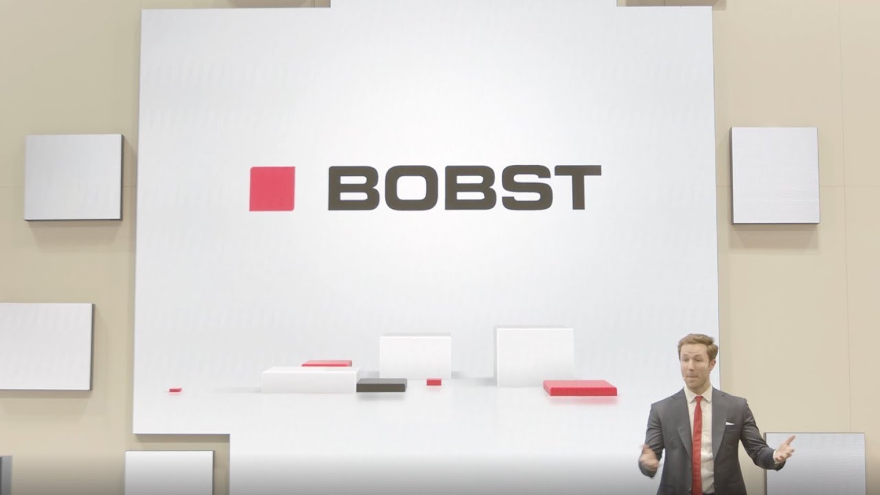 BOBST VISION CI live show at K 2019