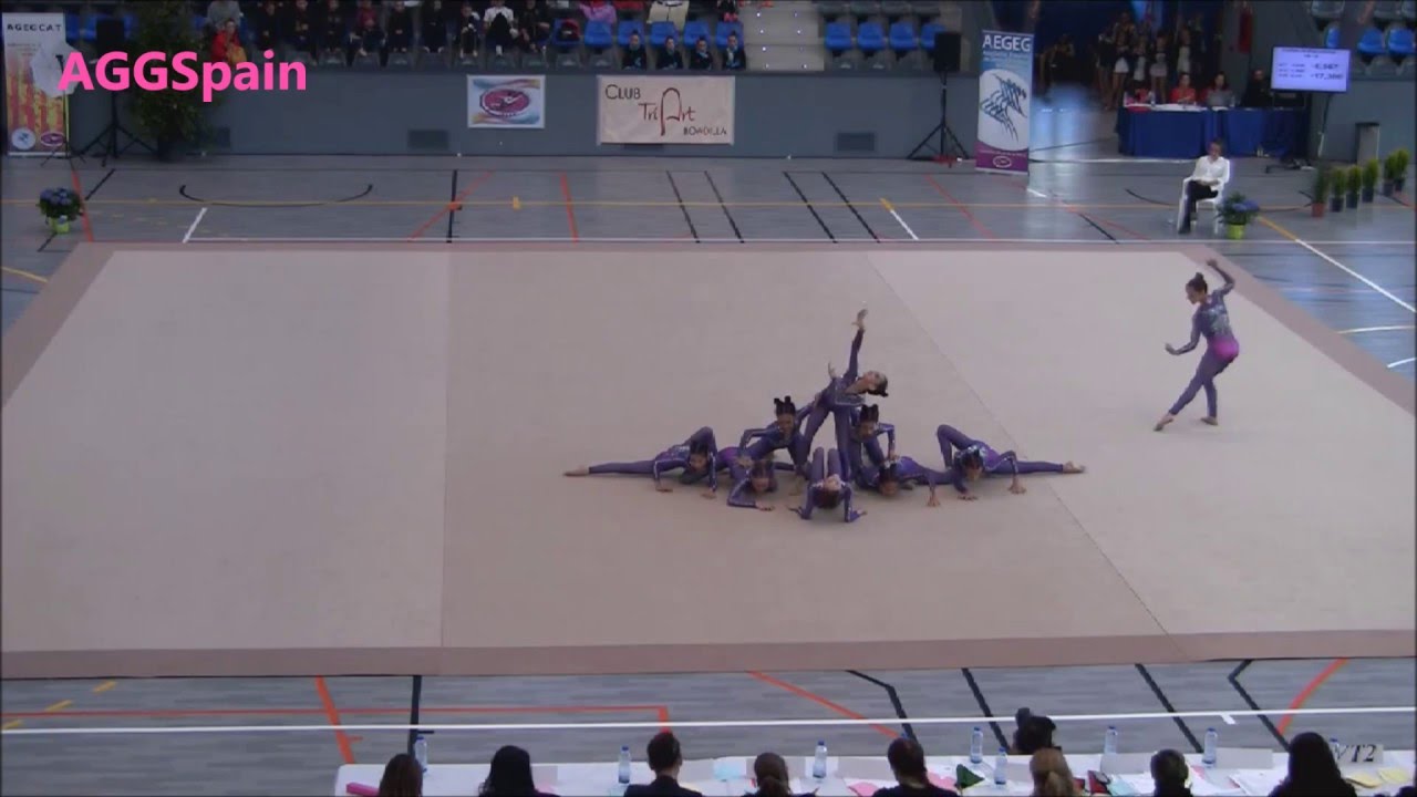 Gymnos'85 Maléficas Infantil 10-12 Final Campeonato de España 2016 Boadilla del Monte