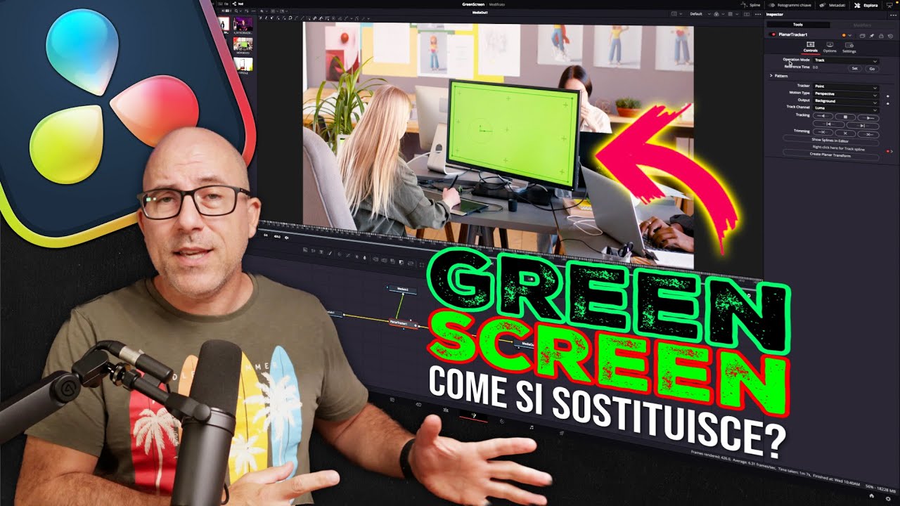 Come cambiare lo sfondo verde in 1 minuto!