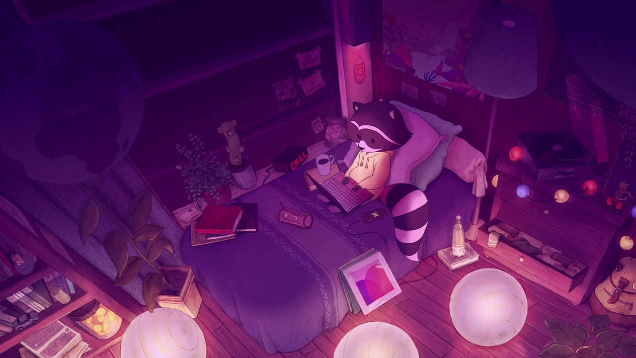 Chillpop / LoFi + Rain / Thunderstorm Ambiance - 1 Hour Mix