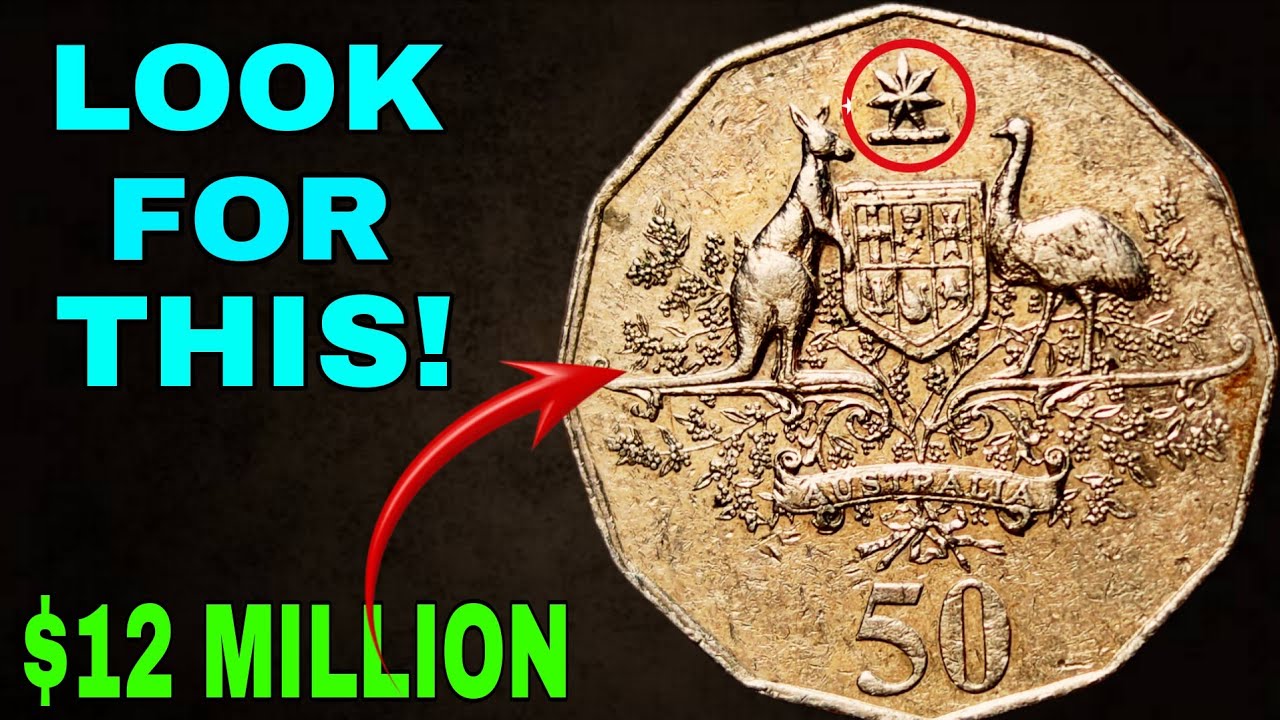 The Hidden Value of the 1977 Australian 50 Cent Coin RARE and Highly in 2024