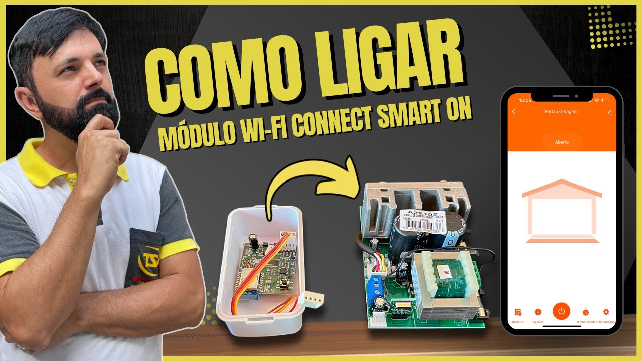 COMO INSTALAR Módulo Connect Smart ON na CENTRAL TRIFLEX FACILITY PPA