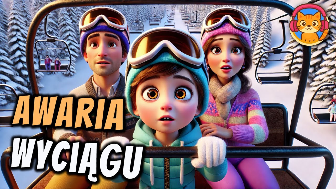 🚠⛷️Staś i Awaria Wyciągu Krzesełkowego - Bajka do słuchania na dobranoc 🎧