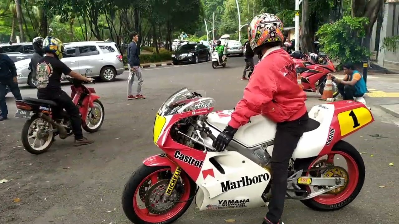 Suara Yamaha TZR 250 3MA #2tak #tzr250 #sportbike