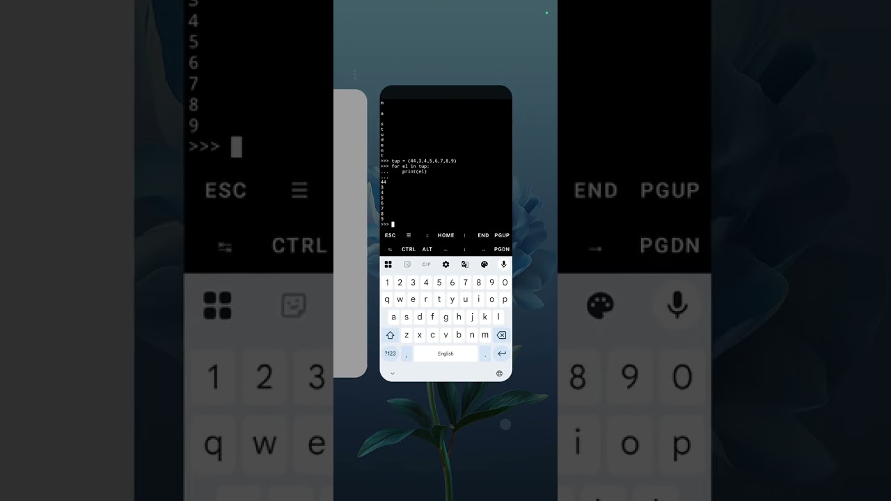 Python For Loop, range() Function & pass Statement in Termux (Mobile Python Tutorial)