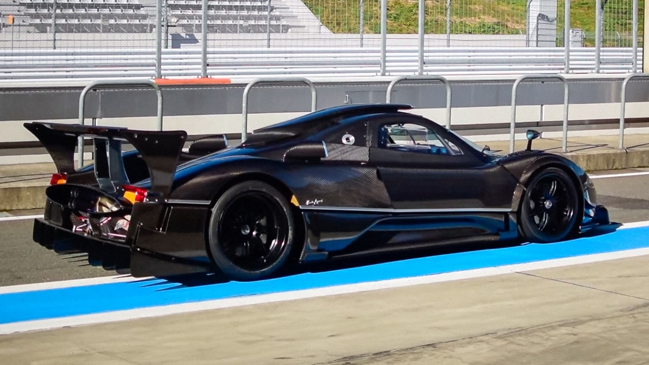 Pagani Zonda R, Cinque, Huayra FULL SEND on Fuji Speedway