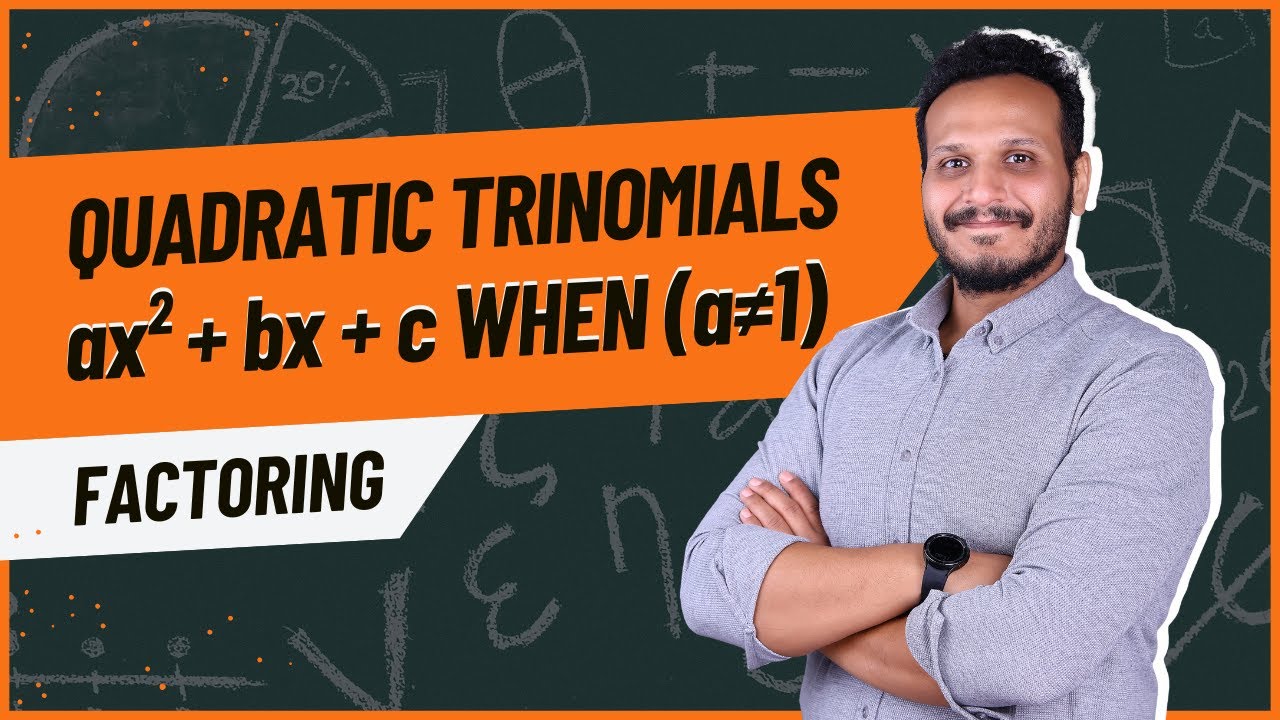 Factoring Trinomials (a≠1) | AC Method + Grouping | SAT Math