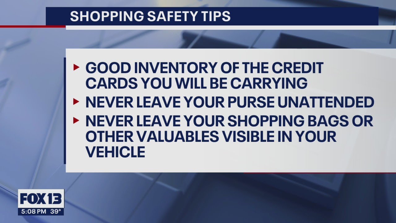 Holiday shopping safety tips | FOX 13 Seattle