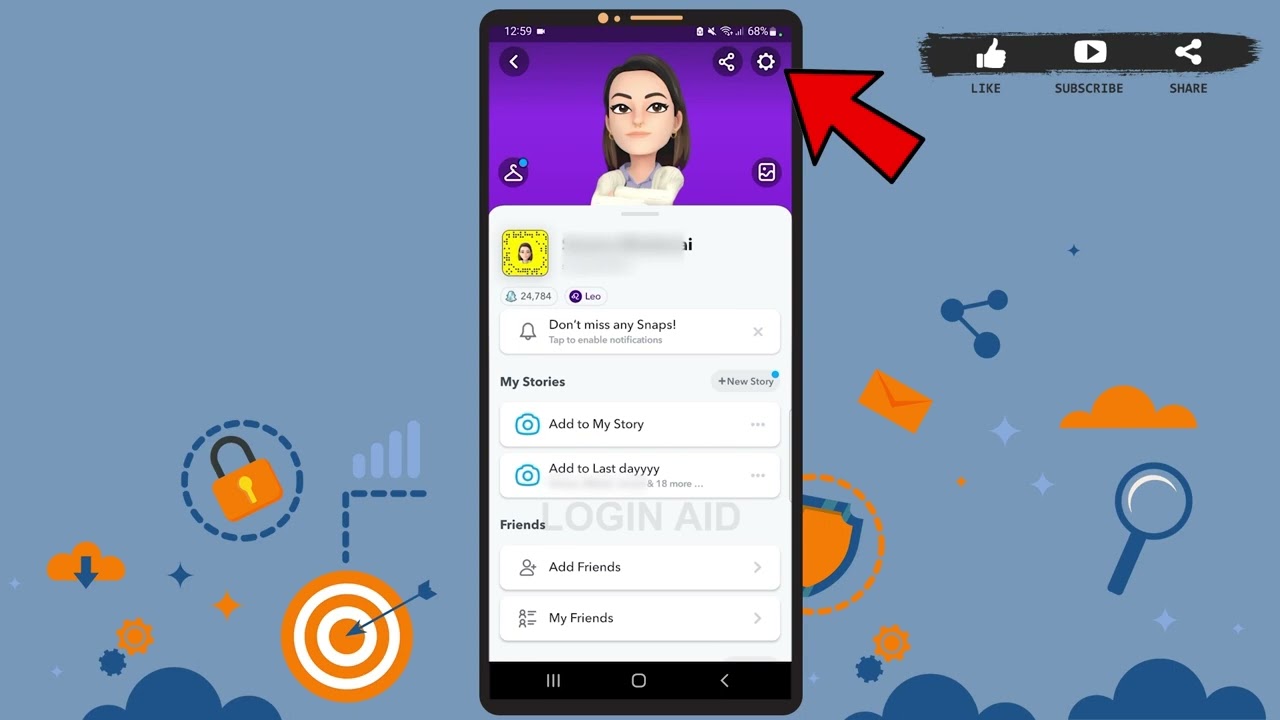 How To Clear Cache On Snapchat 2022 | Delete Cache Data In Snapchat App
