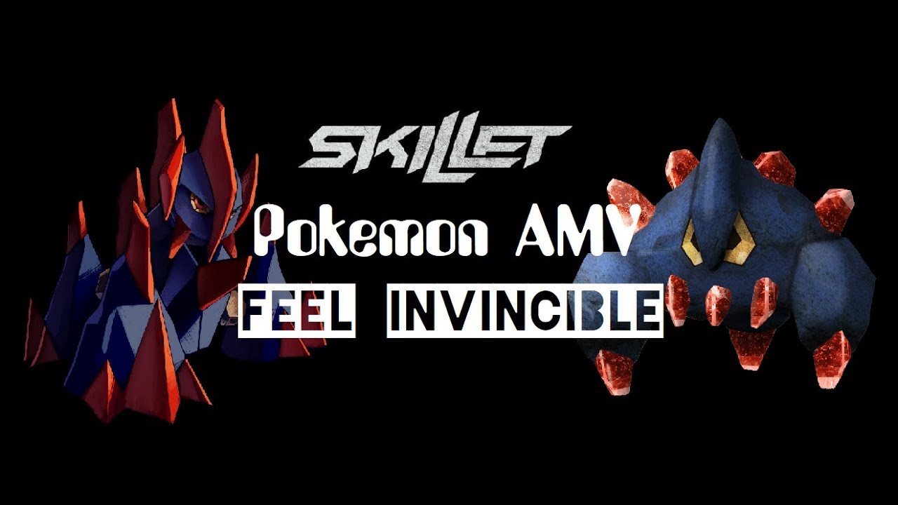 Pokemon [AMV] Roggenrola, Boldore, Gigalith - Feel Invincible - Skillet