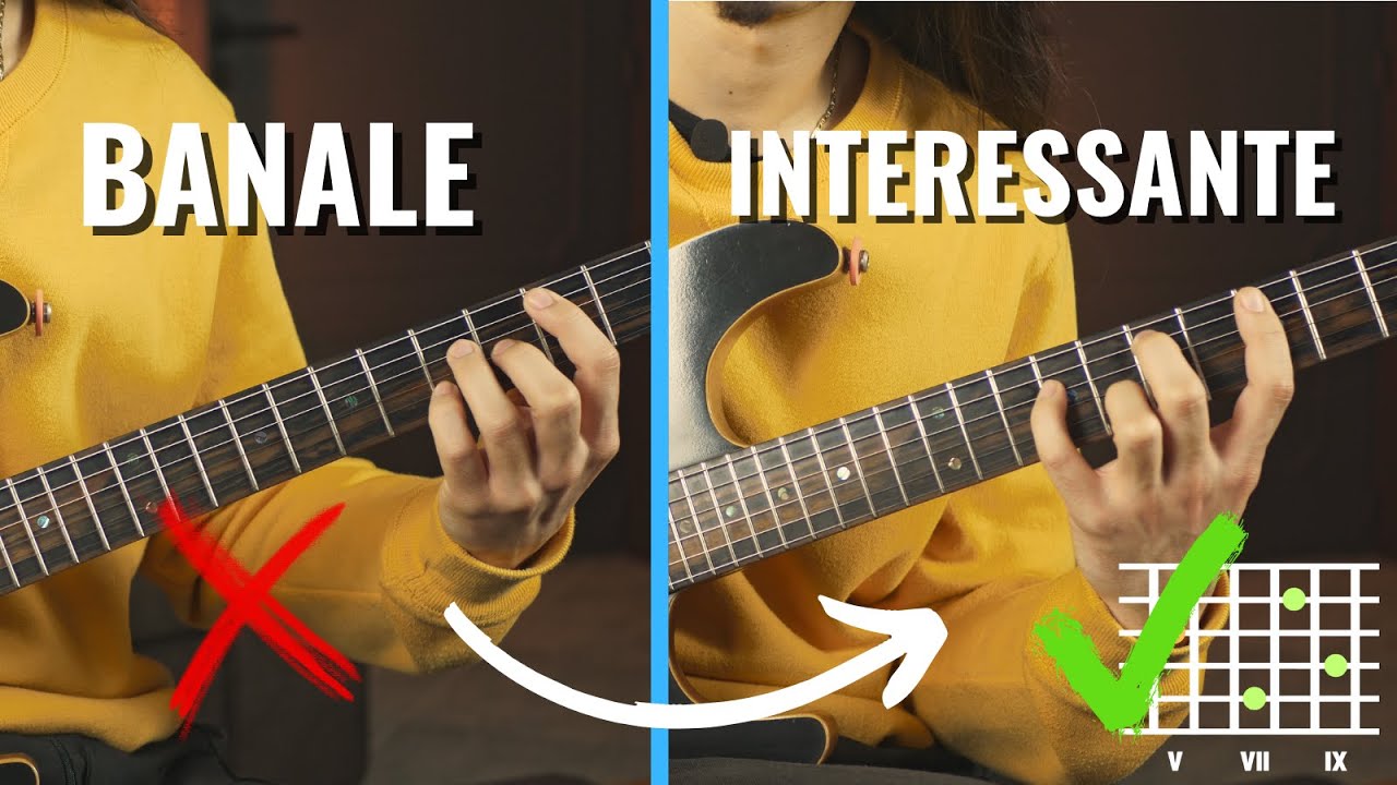 Accordi Chitarra DROP 2: Rendi I Voicings Più Interessanti!
