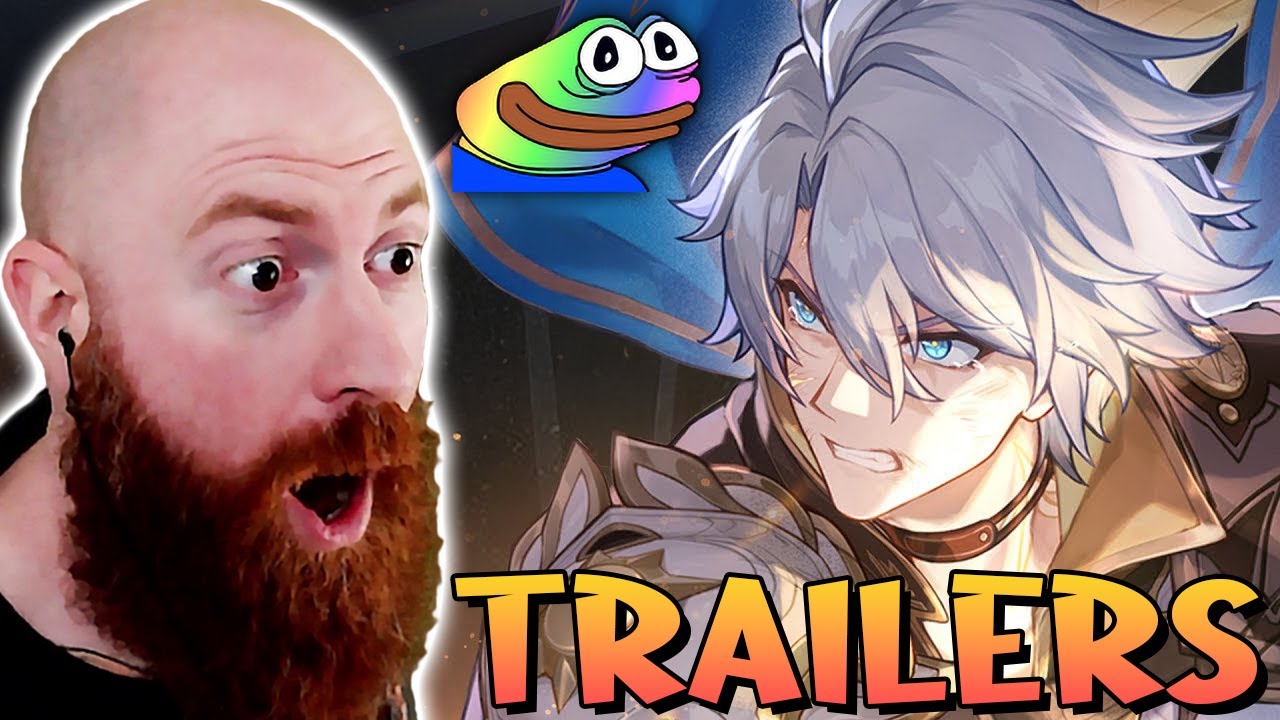 40 Years Old Bald Man Reacts to MORE Honkai Star Rail Character Trailers (MEN ♂ Edition)