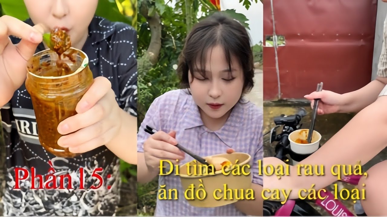 P15: Ăn Đồ Chua, Kiếm Các Loại Đồ Ăn Sẵn Có Quanh Khu Vực, Đạp Xe Đi Dạo Kiếm Đồ Ăn