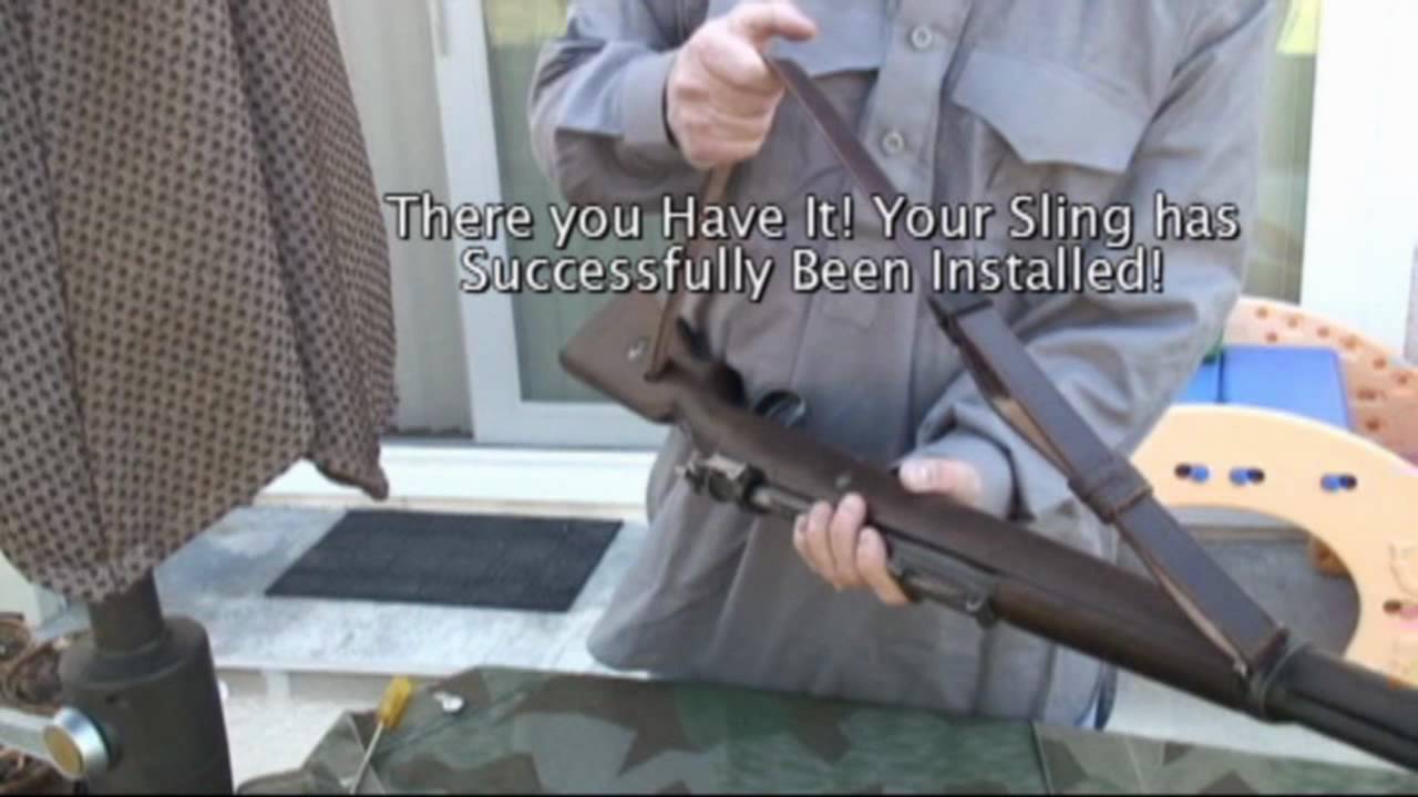 How To Install A Sling for A K-98 Mauser