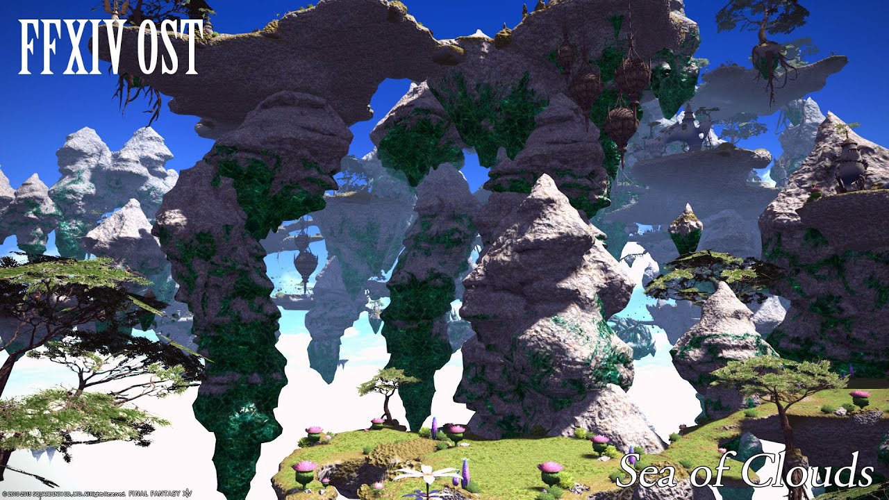 FFXIV OST Sea of Clouds Day Theme ( Lost in the Clouds )