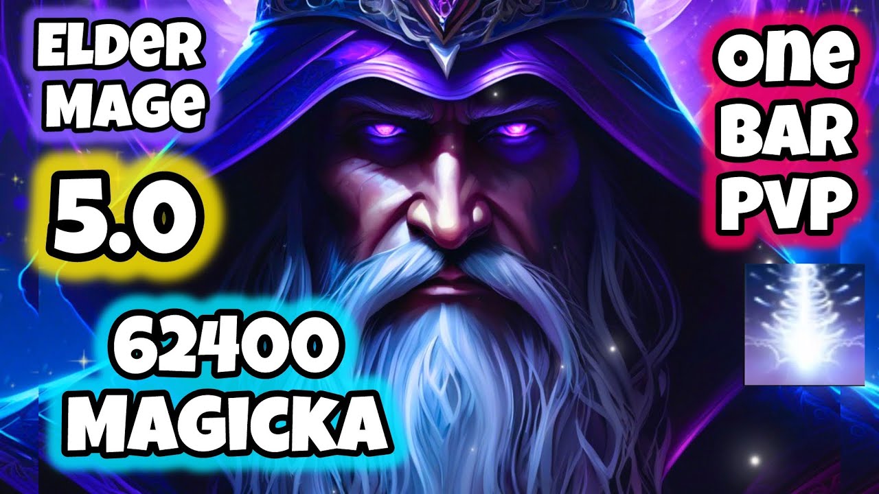 ESO 62400 Max Mag? ELDER MAGE 5.0 ONE Bar PvP Build Update 46 Theory (2025)