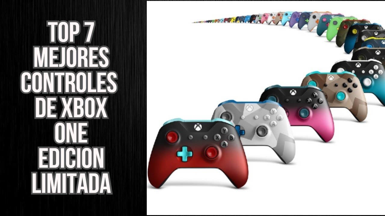Top 7: Mejores Controles de XBOX ONE Edición LIMITADA // Carshoop