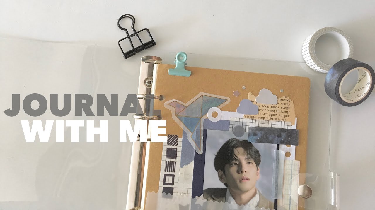 📖 Journal With Me | K-Journal Cover Making | Indonesia (english subtitle)