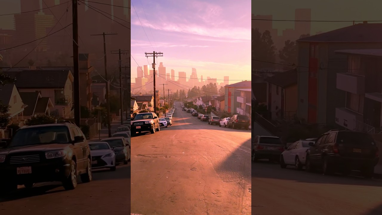 Sunset from the west side, LA 🌆#losangeles #california #sunsets #view #photography #cinematic
