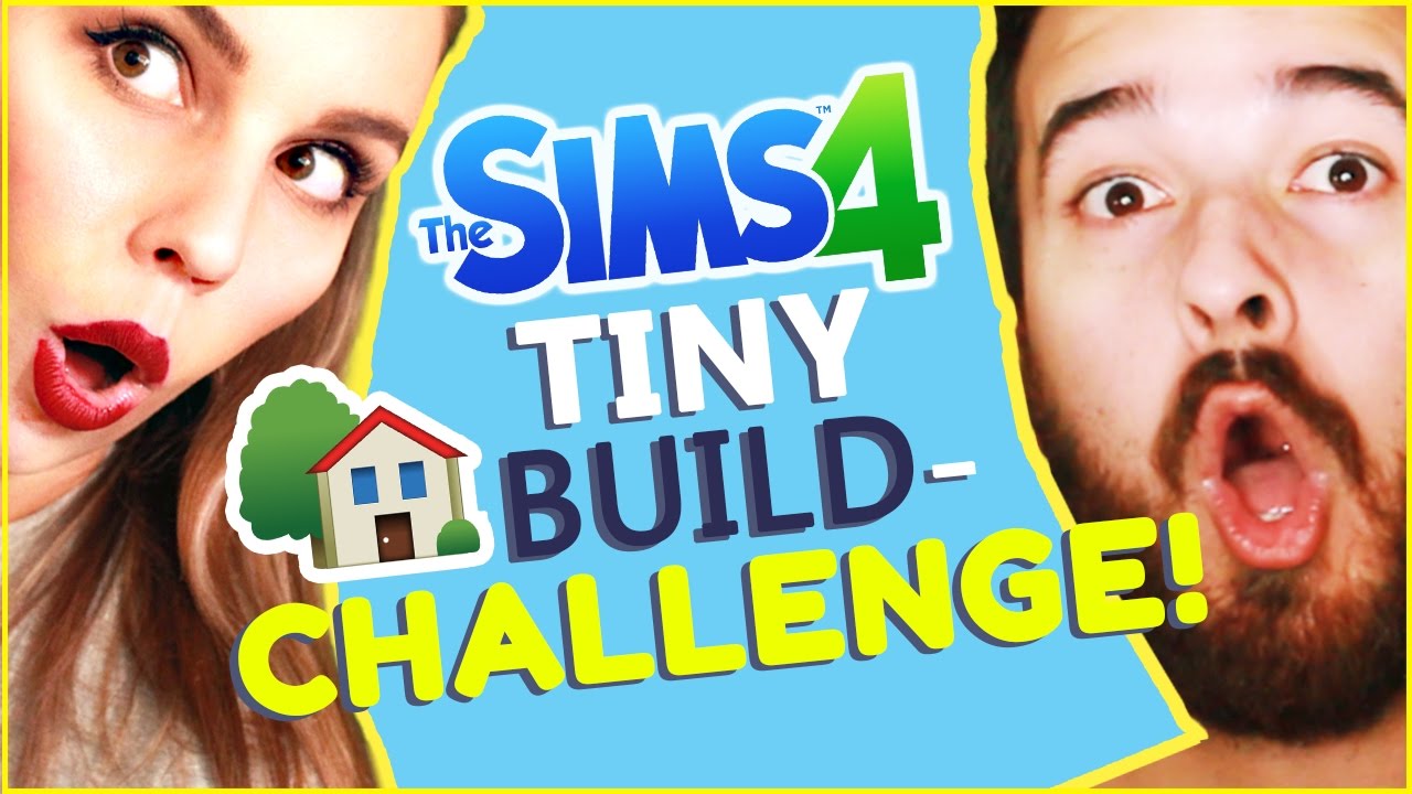 The Sims 4  TINY BUILD CHALLENGE!!!!   [w/ The Sim Supply]