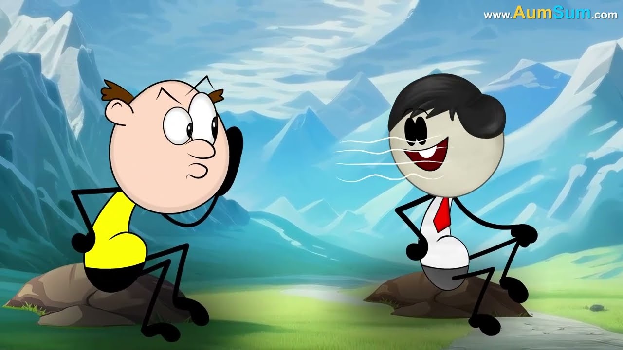 Why does our Voice Echo on Hills? | #aumsum #kids #shorts #science