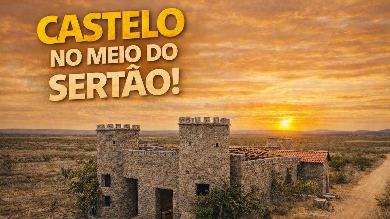 Um Castelo no Meio do Sertão | Poço Redondo – SE 🇧🇷