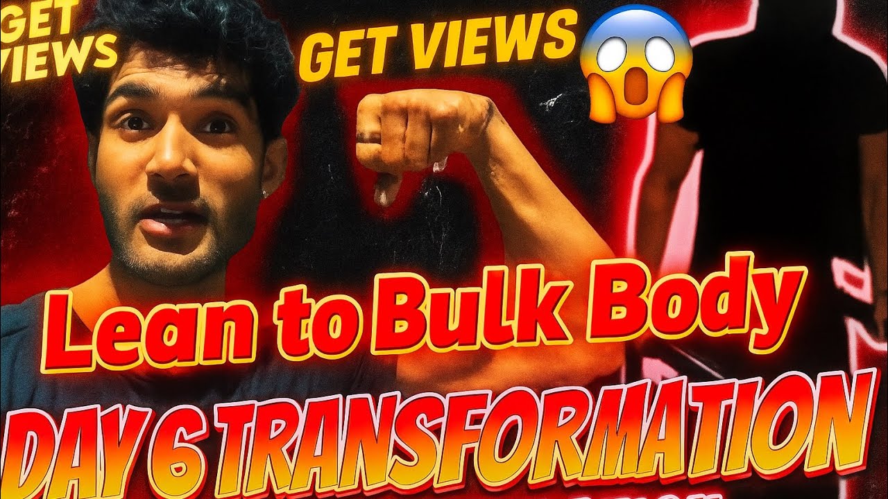 🔥 &ldquo;Lean To Bulk In Just 6 Days &ndash; Unreal Transformation!&rdquo; #bodytransform @user-sk4tw1hm3d 