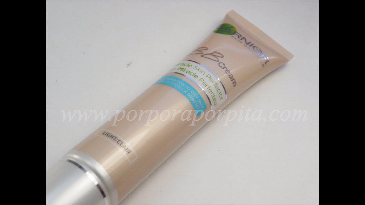 Review bbcream Garnier pieles mixtas-grasas
