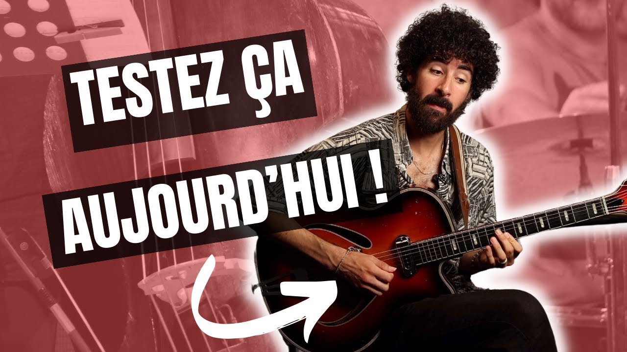 3 PHRASES / 3 APPROCHES pour IMPROVISER sur un ii V I #jazz #jazzguitar