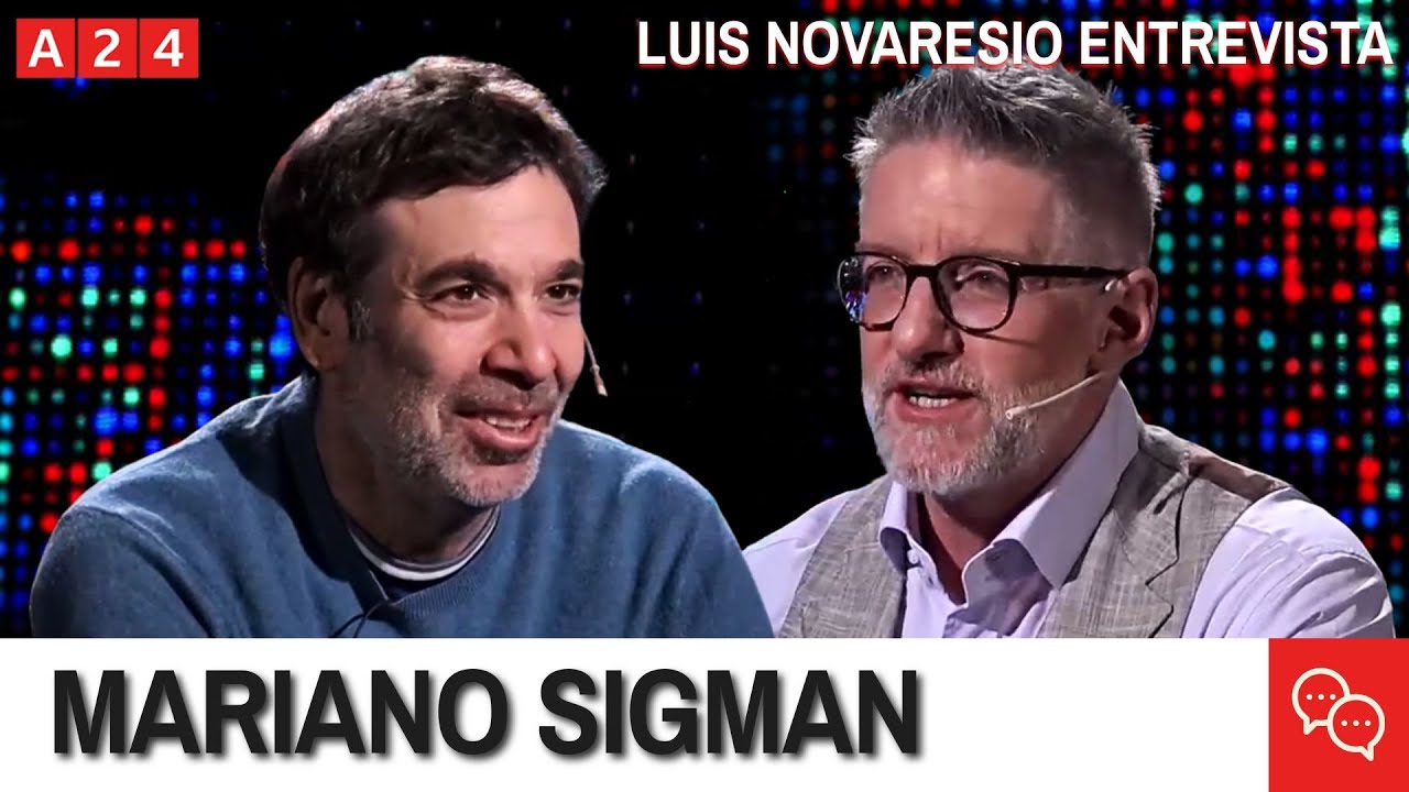 Mariano Sigman, neurocientífico, en #LuisNovaresioEntrevista | Programa Completo (08/10/25)