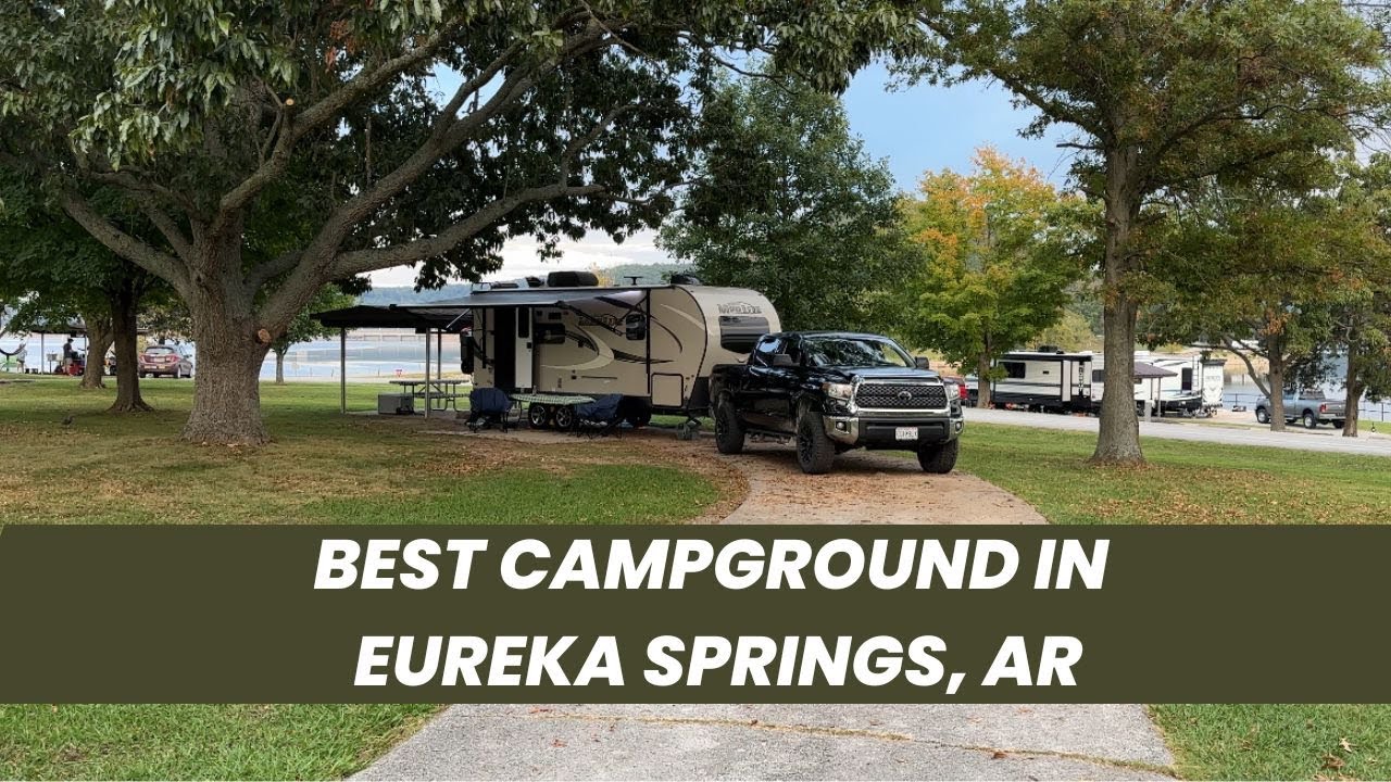 Camping at Beaver Lake in Northwest Arkansas 