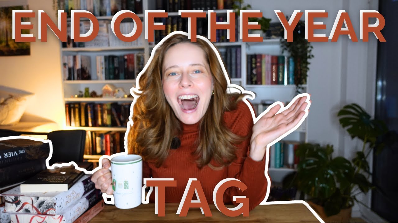 Aus 90 Geschichten der End of the year BOOK TAG für 2025 📚