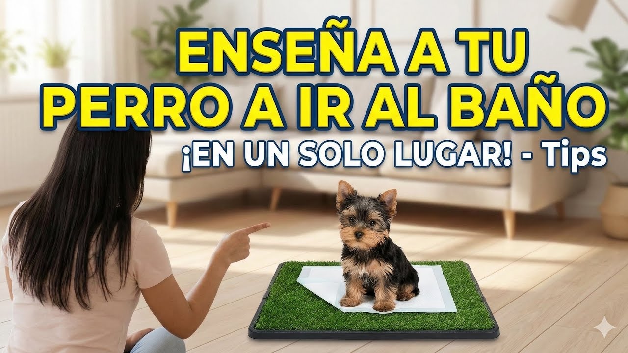 Como le enseño a mi perro hacer sus necesidades en un solo lugar - Tips by Natalia Ospina