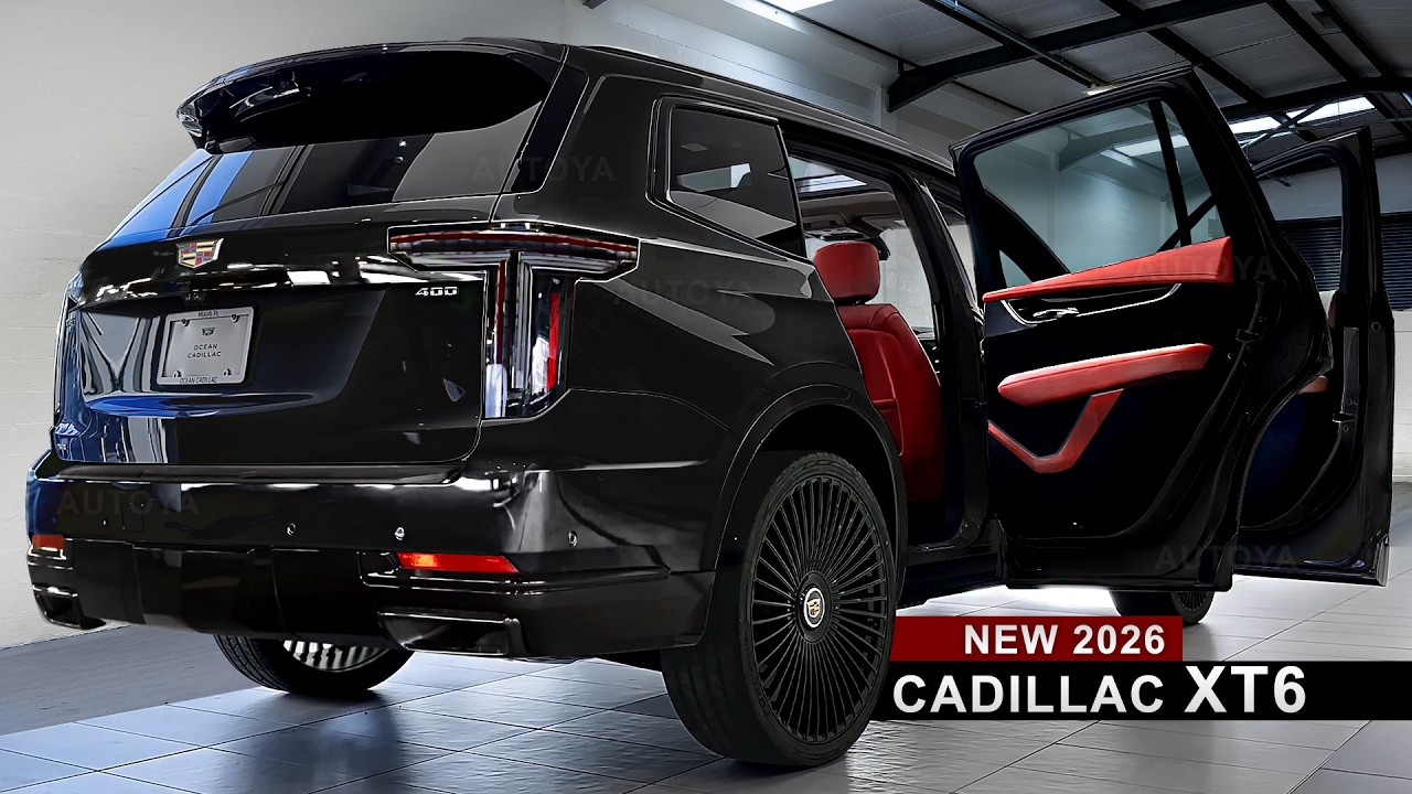 New Cadillac XT6 2026 Facelift - PREVIEW: Interior & Exterior Refresh