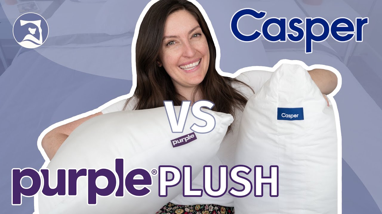 Плюшевая подушка Casper's Pillow против плюшевой подушки Purple's Pillow Plush — в чем главная ра...