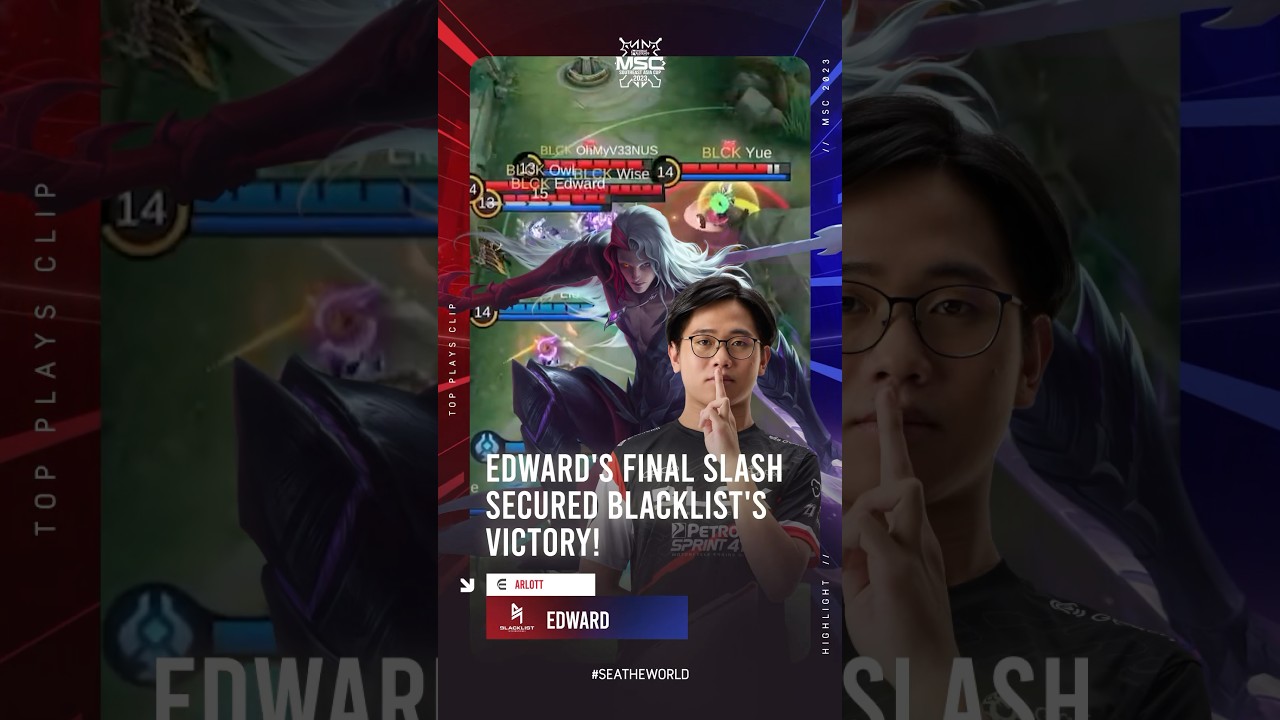 Edward's Final Slash: A Heart-Stopping Move That Secured Blacklist's Victory!