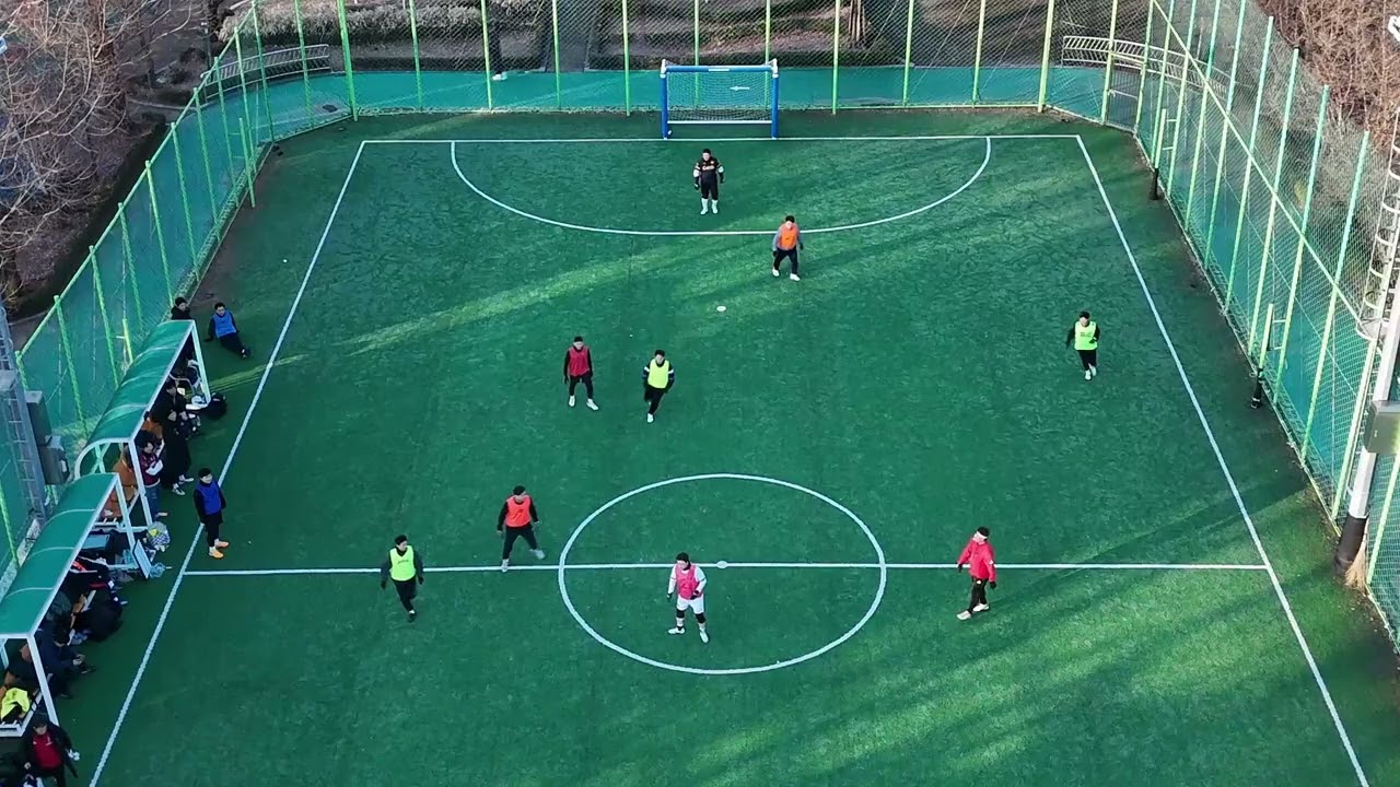 4경기 형광 0 vs 레드 0