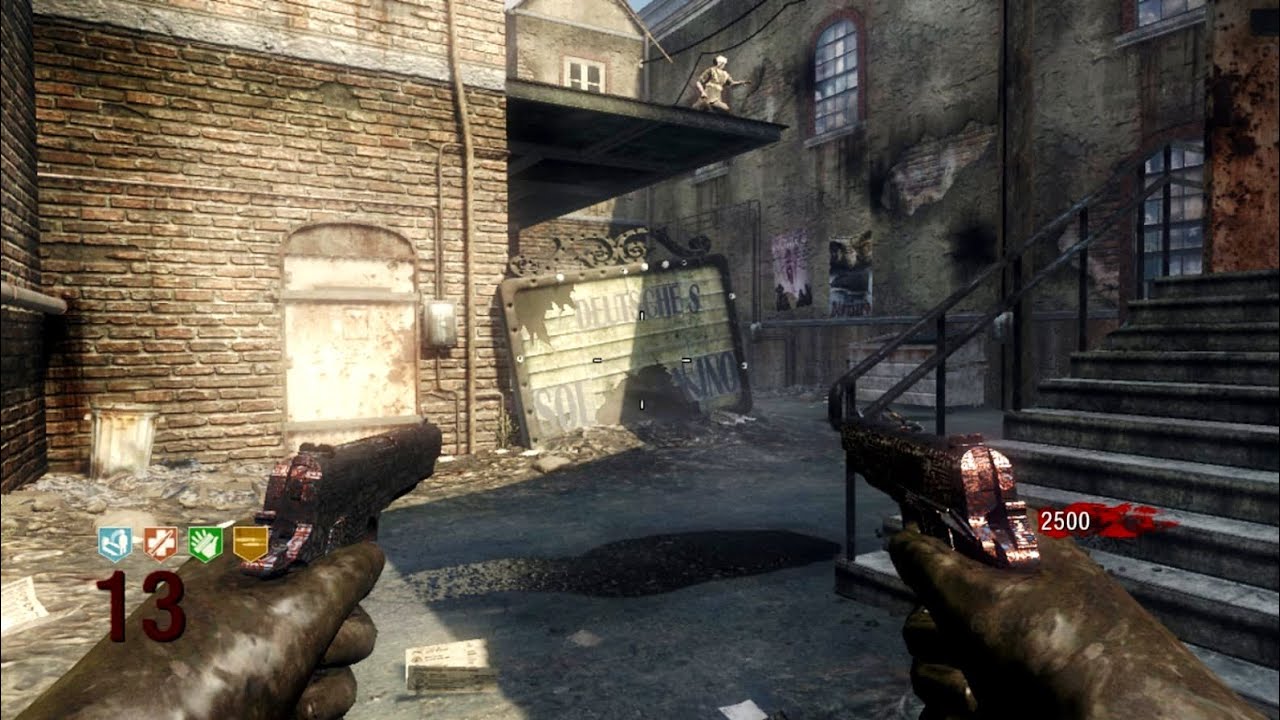 BO1 ZOMBIES : GAMEPLAY MAP KINO DER TOTEN ( NO COMMENTARY!!)