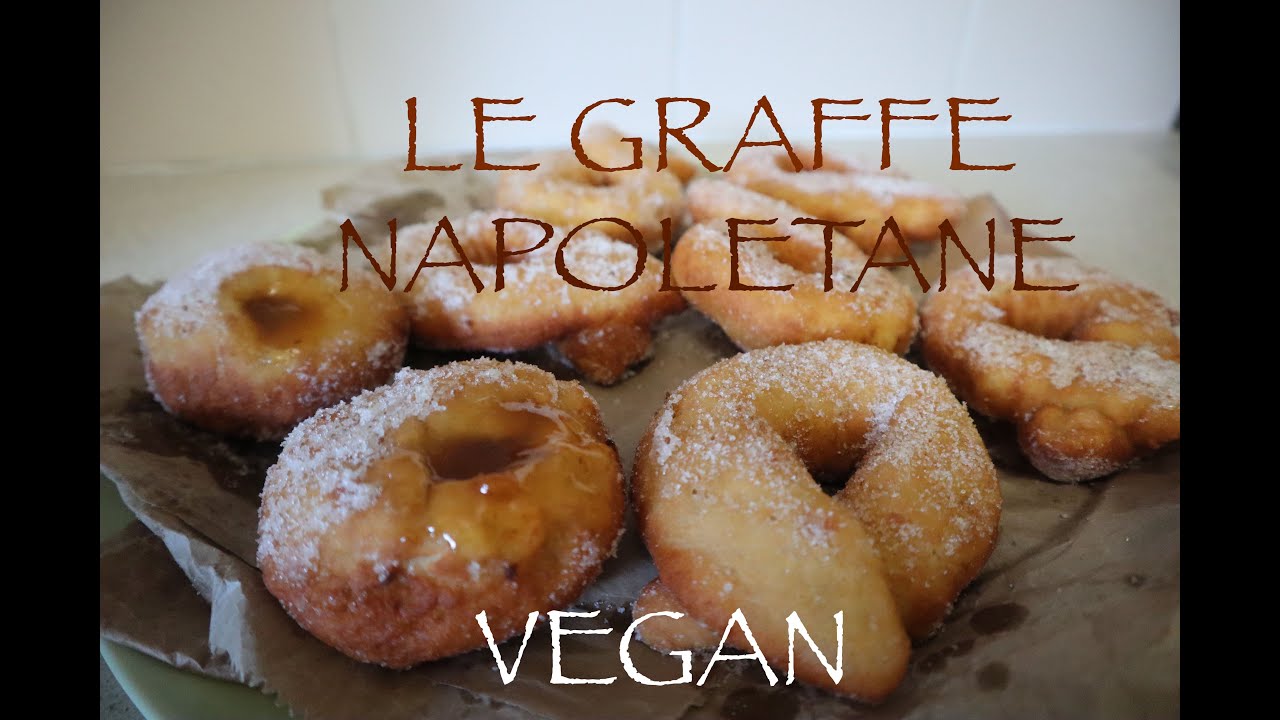 Graffe Napoletane e Bomboloni Ripieni VEGAN - Ricetta senza uova e burro per ciambelle morbidissime