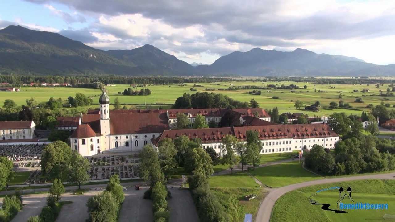 Benediktbeuern von oben