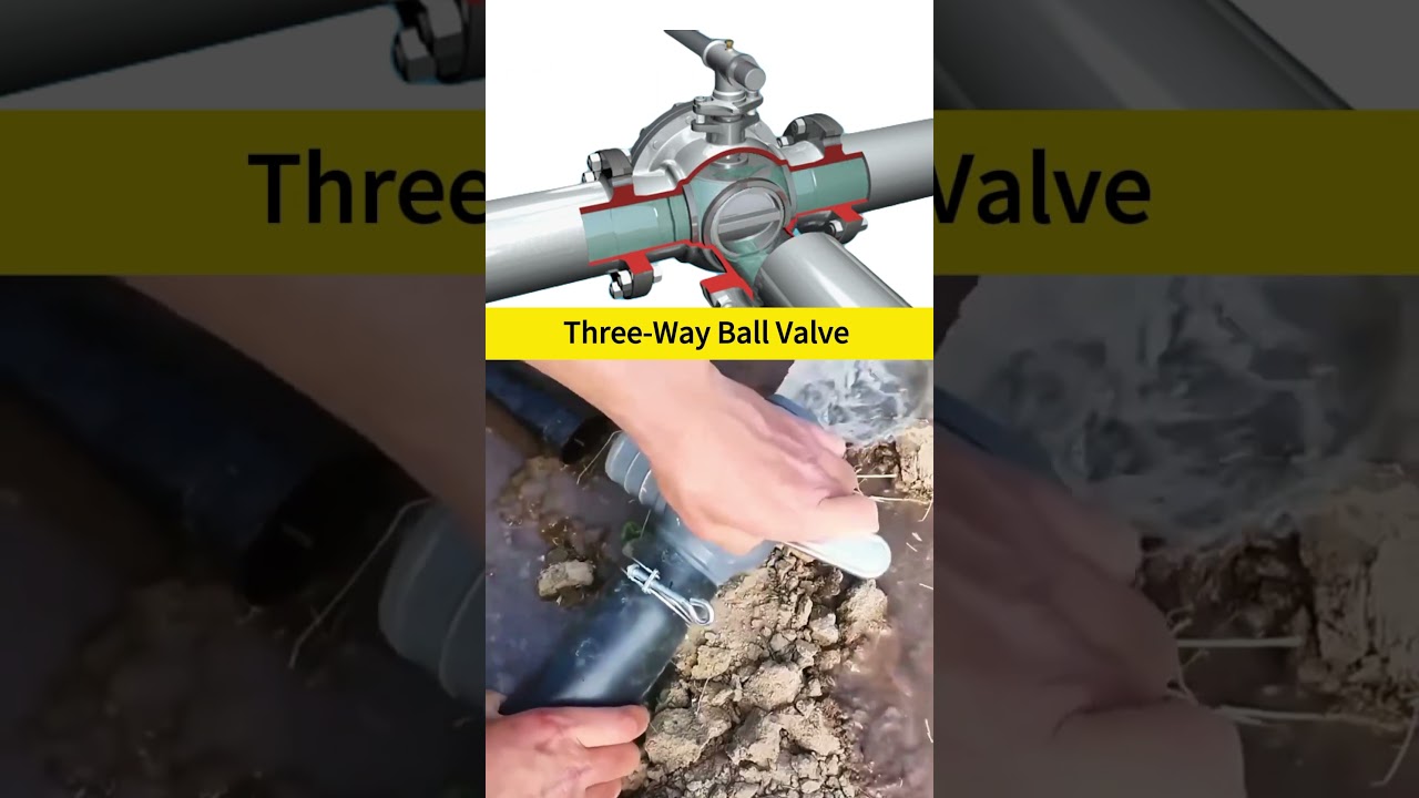 Unveiling the Daily Working Principle and Applications of the Three-Way Ball Valve #Valve